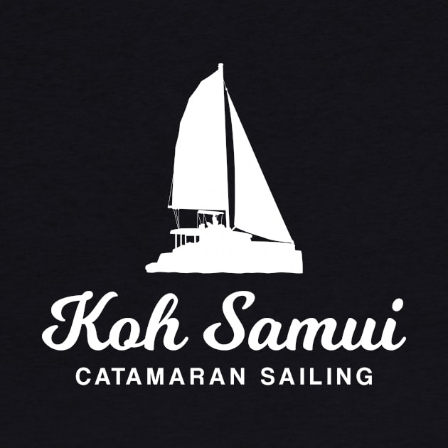 Koh Samui - Catamaran Sailing – Tourist Design by BlueTodyArt